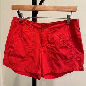 Athleta Costa 4” Shorts Red Size 2
